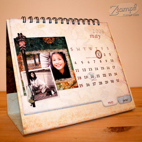 My CraftyCalendar 2008 L-Size (May) My CraftyCalendar 2008 L-Size (May)