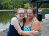 Ali and me...goofing around at the reception Ali and me...goofing around at the reception