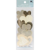Gold Hearts 3-D Stickers - Jolee's By You