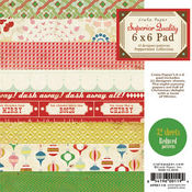 Peppermint 6 x 6 Paper Pack By Crate Paper