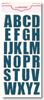 Denim Weathered Wood CB Alphabets by Pink Paislee