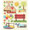 Going To The Park Stickers