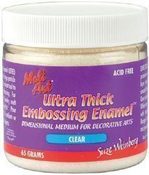 Clear Ultra Thick Embossing Enamel Melt Art UTEE