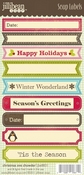 Christmas Eve Chowder Cardstock Stickers By Jillibean Soup