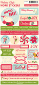 Holiday Style Word Stickers By October Afternoon