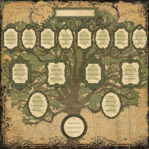 Family Tree Paper - Memory Lane By TPC Studio