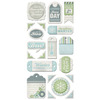 Winter Frost Layered Chipboard Tags - We R Memory Keepers