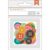 Autumn Crisp Buttons - American Crafts