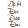 Zip A Dee Doo Dah Laser Cut Chipboard - Leaky Shed Studio