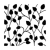 Climbing Vine Reversed 6 x 6 Stencil - The Crafters Workshop
