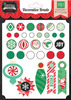 Christmas Cheer Brads - Echo Park