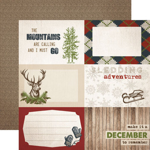 Journaling Cards 4 x 6 Paper - Warm and Cozy - Carta Bella