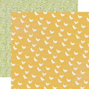 Cheerful Chickens Paper - Made From Scratch - Echo Park