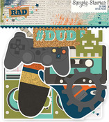 So Rad Bits & Pieces Die-Cuts - Simple Stories