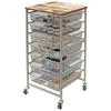 Tim Holtz Signature Design Industrial 7-Drawer Storage Cart