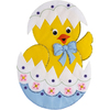 Easter Chick Wall Hanging Felt Applique Kit