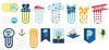- Bella Blvd Designer Clips 16/Pkg