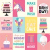 Journaling Card 3 x 4 Paper - Happy Birthday Girl - Echo Park