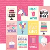 Journaling Card 3 x 4 Paper - Happy Birthday Girl - Echo Park
