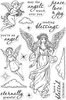 Angels - Hero Arts Clear Stamps 4"X6"