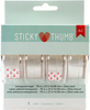 .75"X27yd Each - Sticky Thumb Transparent Tape 4/Pkg
