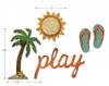 Beach Sizzix Sidekick Side-Order Set By Tim Holtz
