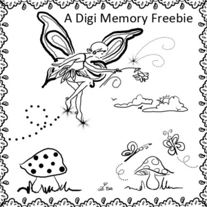 Free Fairy / Fairie Doodles