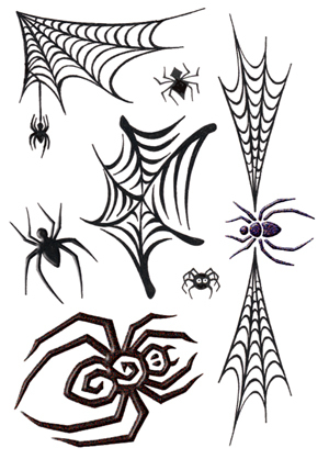 Spider Tattoos on Spiders Tattoo 3 5 X7 61 16975 1 39 Temporary Tattoos On Order This