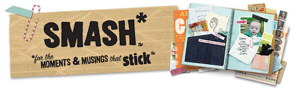 K&Company SMASH Book SET journal with Embellishments and mini smash book