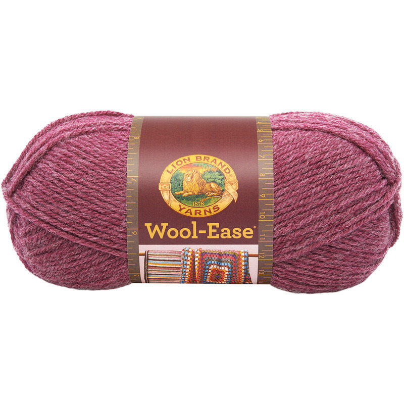 Image of Dark Rose Heather - Wool-Ease Yarn