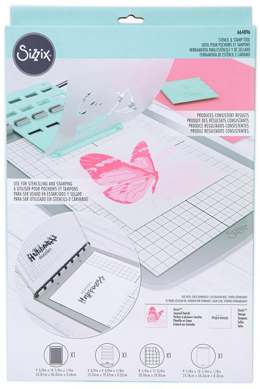 Image of Sizzix Stencil & Stamp Tool