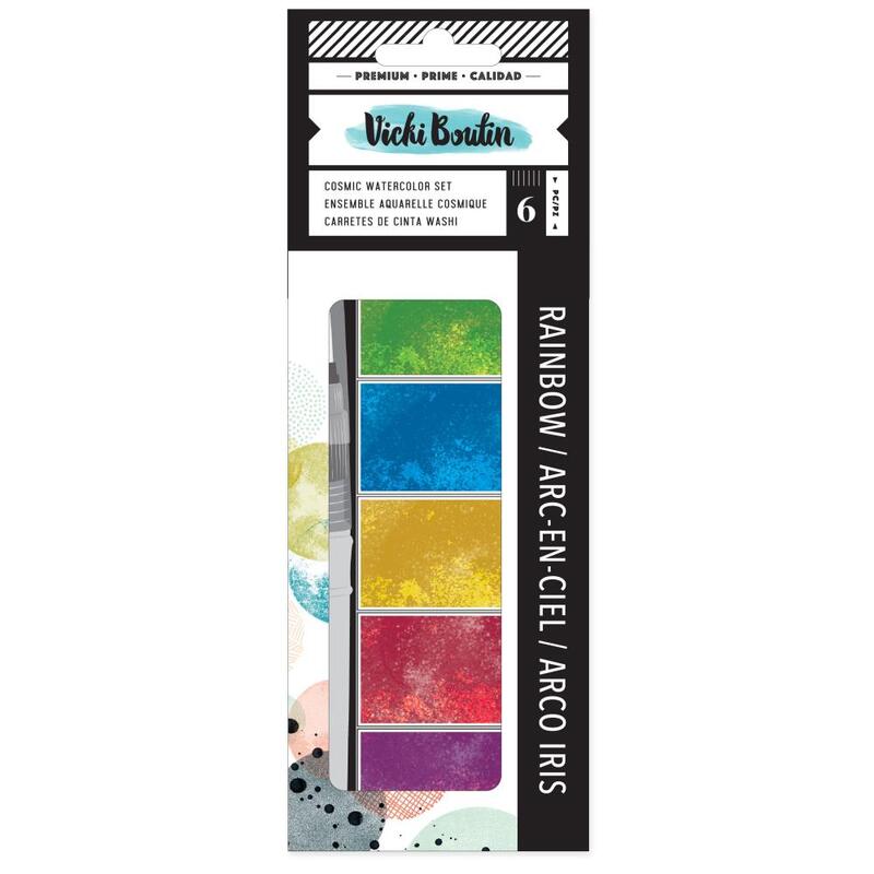 Image of Print Shop Rainbow Cosmic Watercolor Set - Vicki Boutin