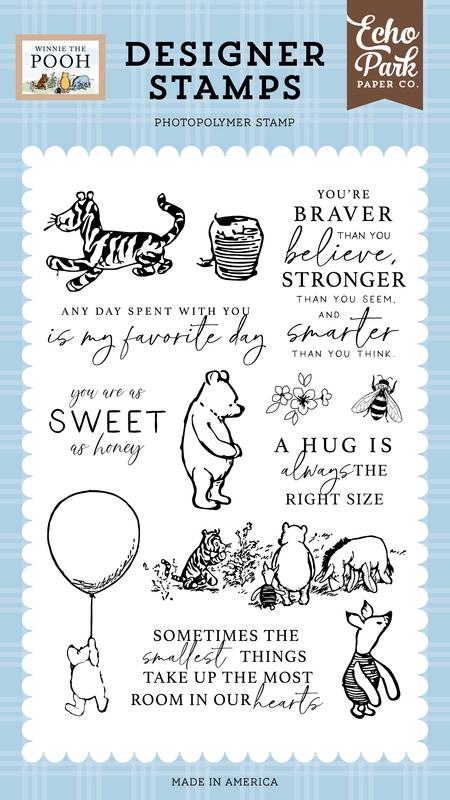 Image of Pooh And Friends Stamp Set - Winnie The Pooh - Echo Park