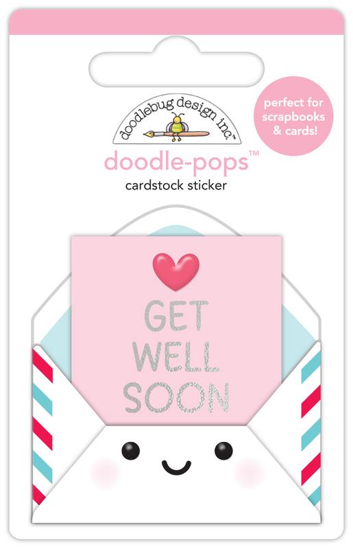 Image of Get Well Soon Doodle-pop - Doodlebug