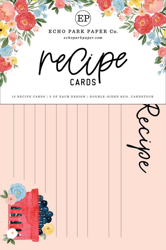 Image of Summer Recipe Cards - Recipe Cards - Echo Park