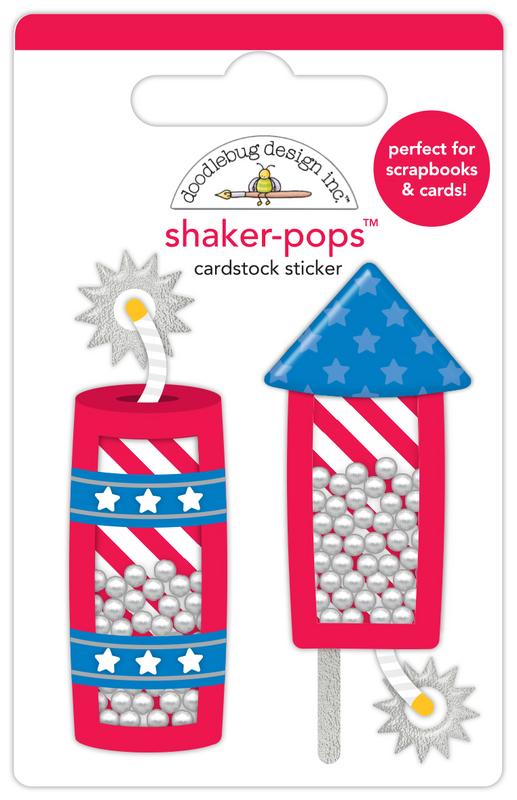 Image of Freedom Fireworks Shaker-pops - Hometown USA - Doodlebug