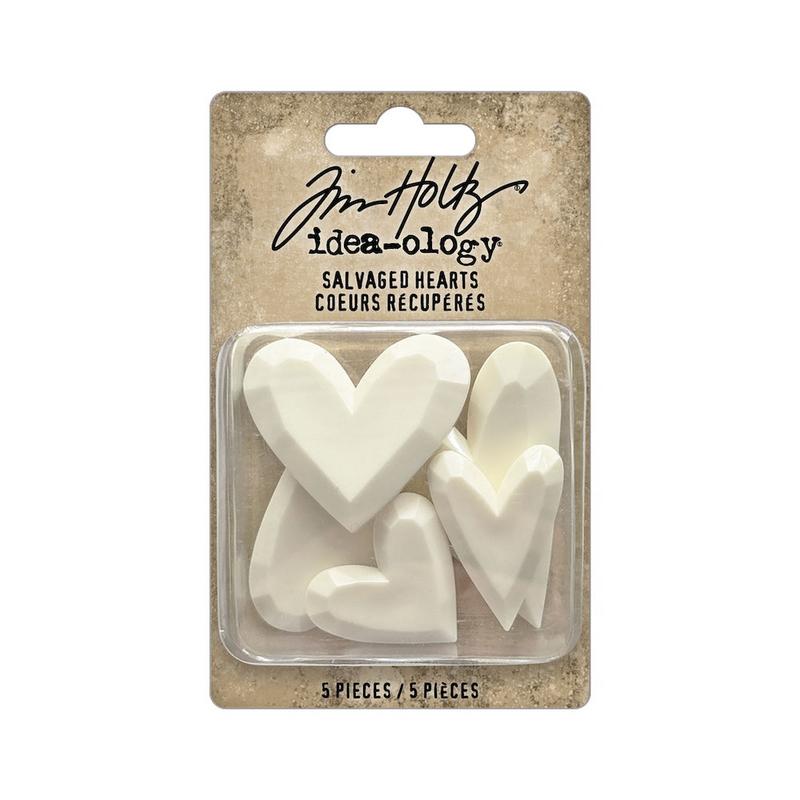 Image of Salvaged Hearts - Tim Holtz Idea-ology