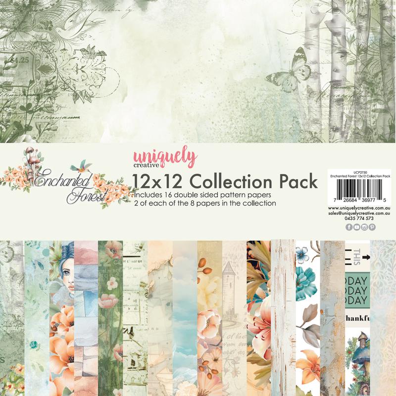 Image of Enchanted Forest 12x12 Collection Pack - Uniquely Creative