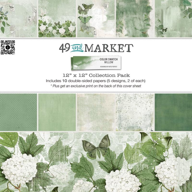 Image of Color Swatch Willow 12x12 Collection Pack - 49 and Market