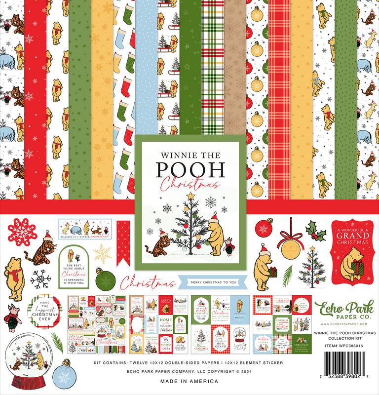 Image of Winnie The Pooh Christmas Collection Kit - Echo Park