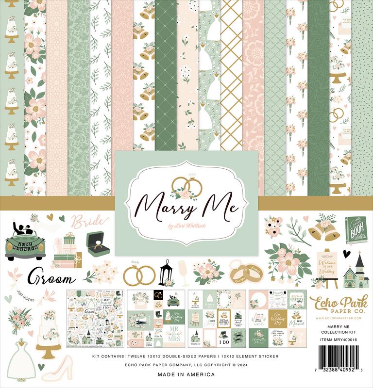 Image of Marry Me 12x12 Collection Kit - Echo Park