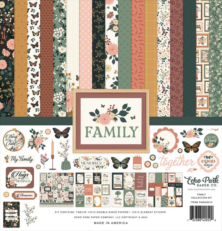 Image of Family 12x12 Collection Kit - Echo Park