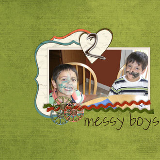 2 Messy Boys
