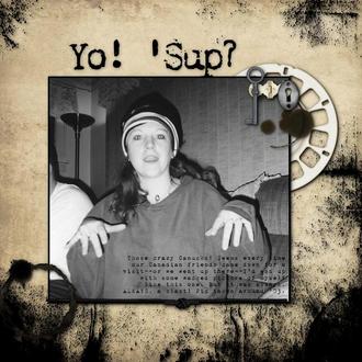 Yo! 'Sup?