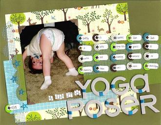 Yoga Poser - March Theme Challenge