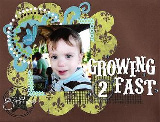 Growing 2 Fast - March Ad Challenge