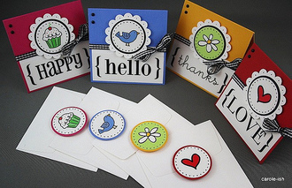 Mini Cards with matching envelopes