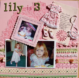 Lily is 3