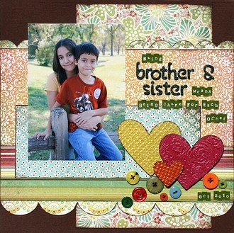 Being Brother & Sister **Embossing CT Reveal**