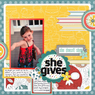 she gives